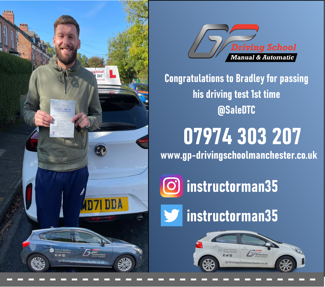 Congratulations to Bradley GP Driving School Sale